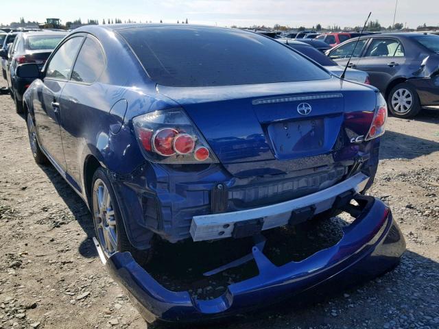 JTKDE167X90280237 - 2009 TOYOTA SCION TC 蓝色 照片 3
