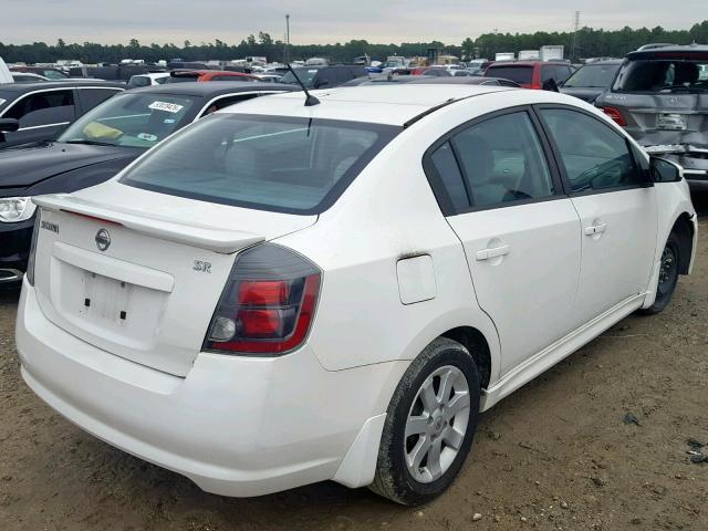 3N1AB6AP6AL683987 - 2010 NISSAN SENTRA 2.0 WHITE photo 4