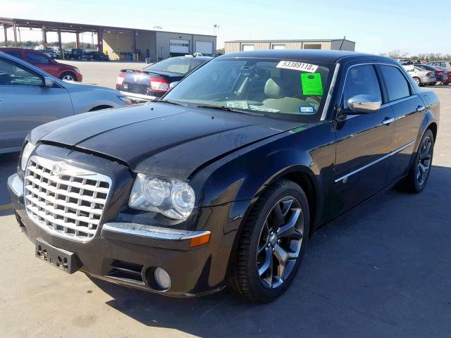 2C3KA63H88H335755 - 2008 CHRYSLER 300C BLACK photo 2