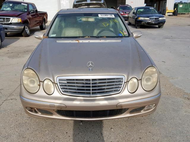 WDBUF65J23A156932 - 2003 MERCEDES-BENZ E 320 GOLD photo 9