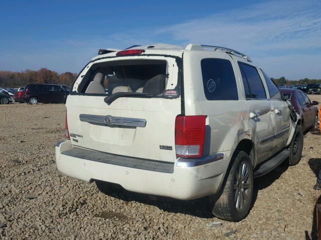 1A8HX58247F571587 - 2007 CHRYSLER ASPEN LIMI WHITE photo 4