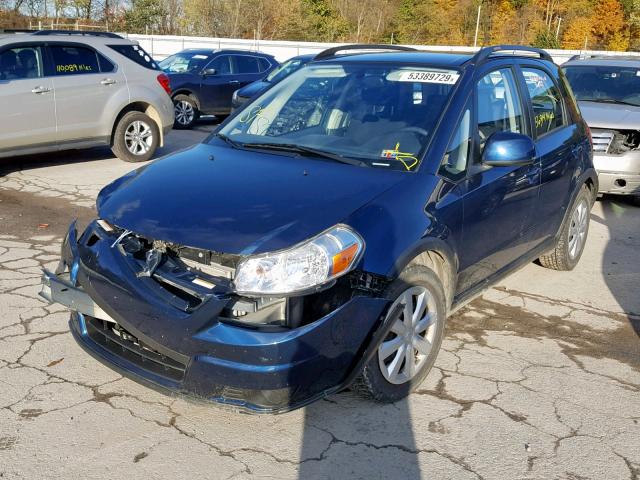 JS2YB5A34A6310899 - 2010 SUZUKI SX4 BLUE photo 2