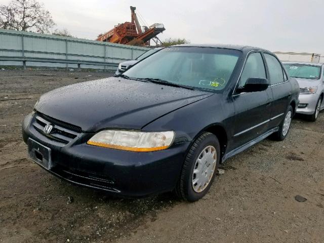 3HGCG66532G707088 - 2002 HONDA ACCORD LX BLACK photo 2