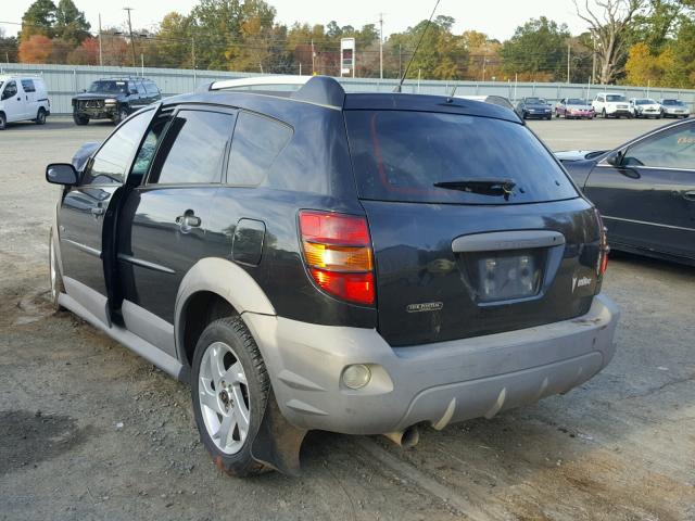 5Y2SL65888Z408416 - 2008 PONTIAC VIBE BLACK photo 3