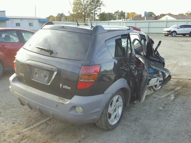 5Y2SL65888Z408416 - 2008 PONTIAC VIBE BLACK photo 4