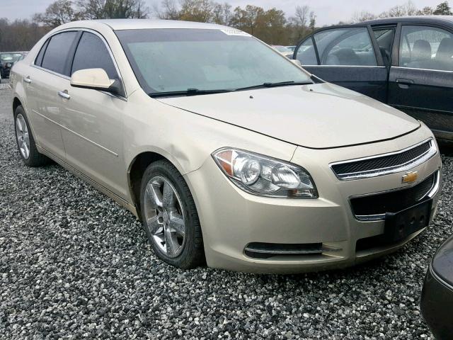 1G1ZD5E07CF354738 - 2012 CHEVROLET MALIBU 2LT GOLD photo 1