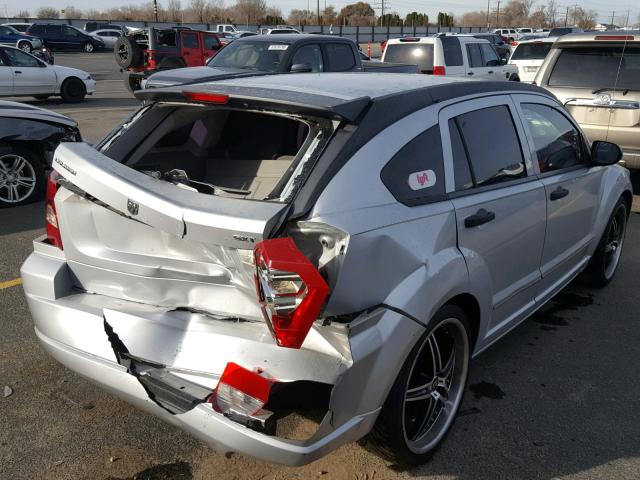 1B3HB48B57D113795 - 2007 DODGE CALIBER SX GRAY photo 4