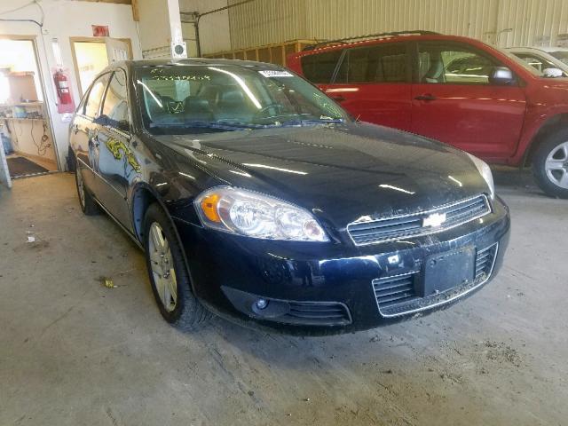 2G1WU58R179176241 - 2007 CHEVROLET IMPALA LTZ BLACK photo 1