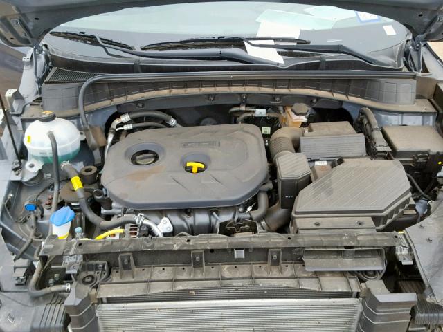 KM8J23A45JU683062 - 2018 HYUNDAI TUCSON SE GRAY photo 7