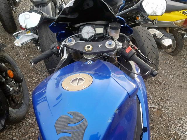 JS1GN7DA562120086 - 2006 SUZUKI GSX-R600 K BLUE photo 5