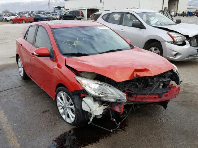 JM1BL1H58A1142789 - 2010 MAZDA 3 S RED photo 1