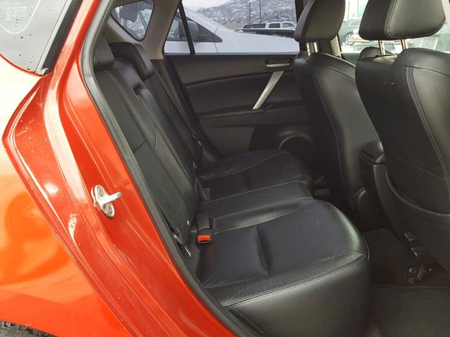 JM1BL1H58A1142789 - 2010 MAZDA 3 S RED photo 6