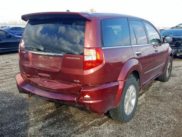 4S2CE58X434603290 - 2003 ISUZU AXIOM XS Tünd qırmızı foto 4