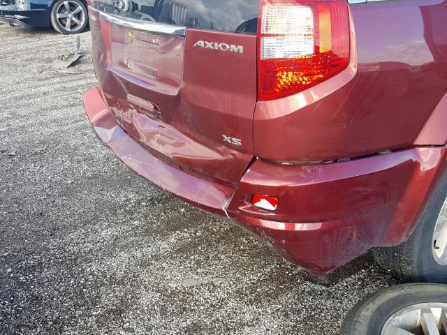 4S2CE58X434603290 - 2003 ISUZU AXIOM XS Tünd qırmızı foto 9