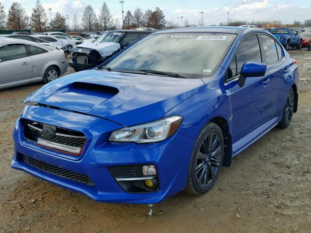 JF1VA1A63F9818375 - 2015 SUBARU WRX BLUE photo 2