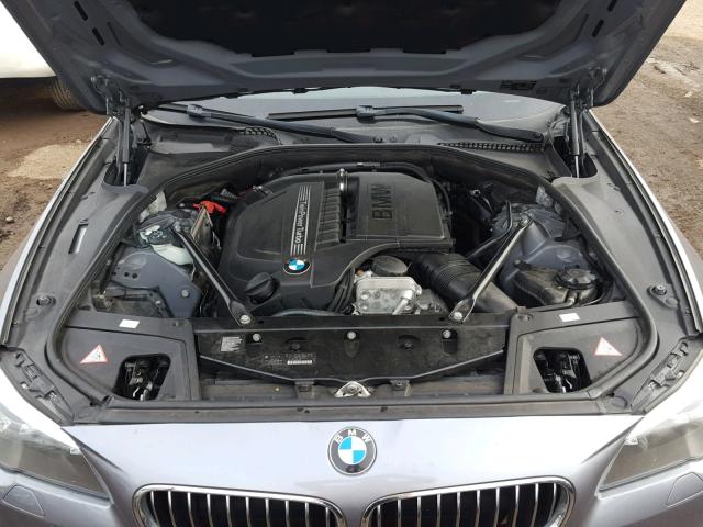 WBA5B1C53ED479590 - 2014 BMW 535 I GRAY photo 7