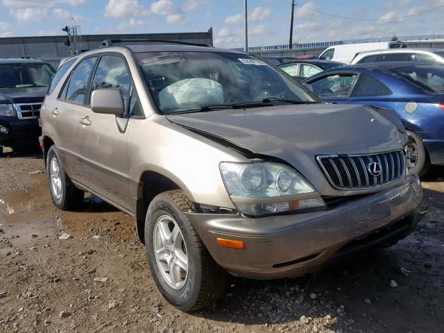 JTJHF10U610223300 - 2001 LEXUS RX 300 GOLD photo 1