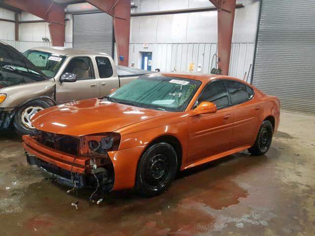 2G2WP542741248954 - 2004 PONTIAC GRAND PRIX ORANGE photo 2