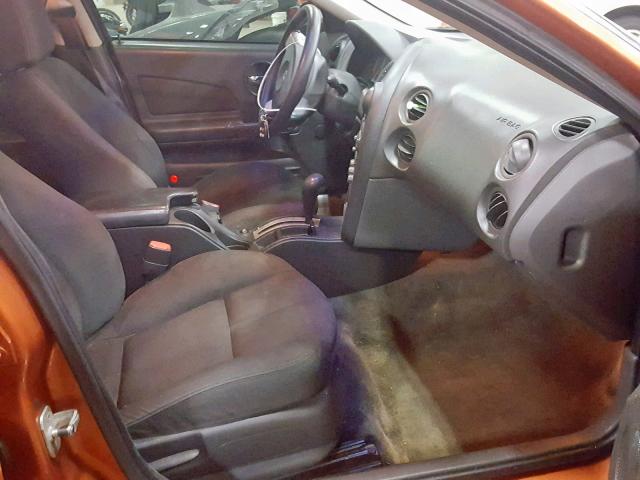 2G2WP542741248954 - 2004 PONTIAC GRAND PRIX ORANGE photo 5