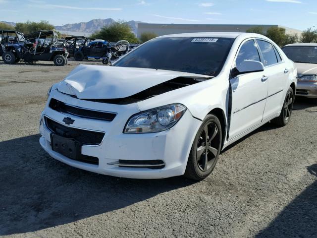 1G1ZC5E06CF353518 - 2012 CHEVROLET MALIBU 1LT WHITE photo 2