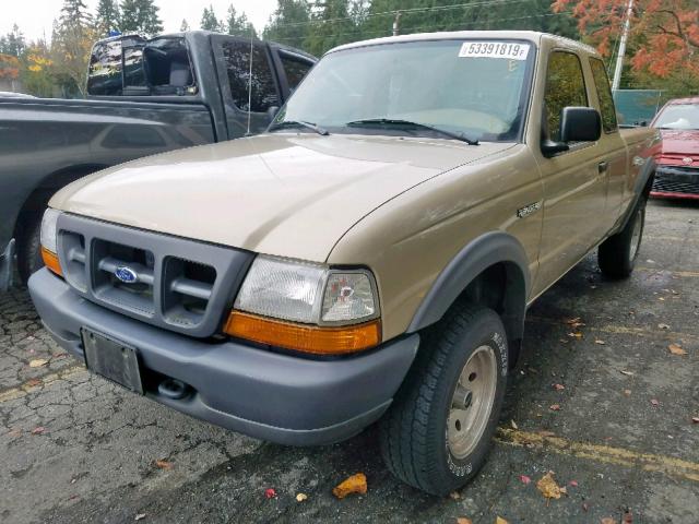 1FTZR15V8XPA15385 - 1999 FORD RANGER SUP TAN photo 2