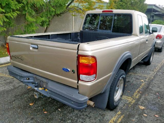 1FTZR15V8XPA15385 - 1999 FORD RANGER SUP TAN photo 4