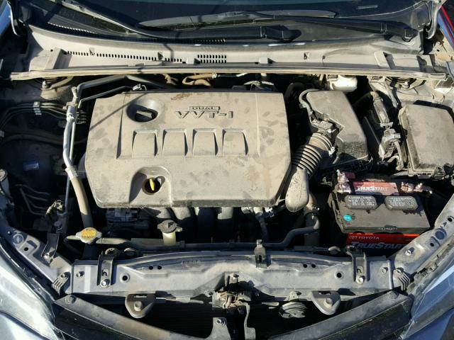 5YFBURHE3HP611319 - 2017 TOYOTA COROLLA L CHARCOAL photo 7