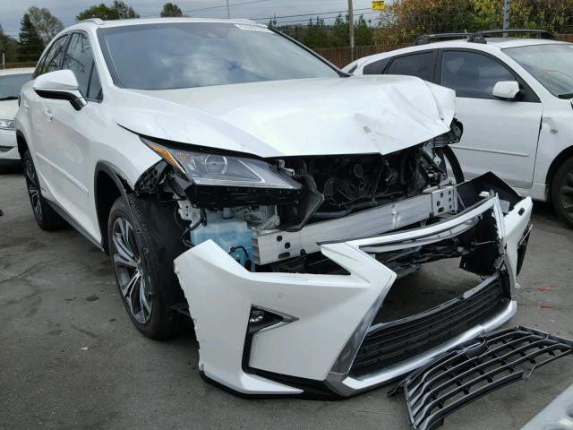 2T2BGMCA2JC023685 - 2018 LEXUS RX 450H WHITE photo 1