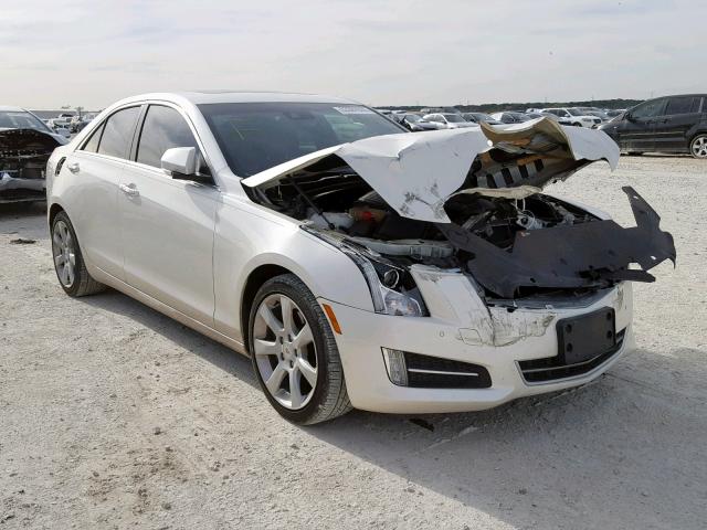 1G6AC5S35D0150548 - 2013 CADILLAC ATS PERFOR WHITE photo 1