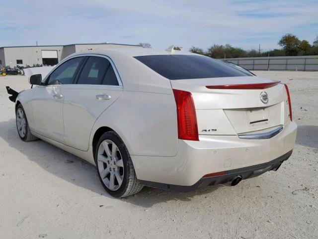 1G6AC5S35D0150548 - 2013 CADILLAC ATS PERFOR WHITE photo 3
