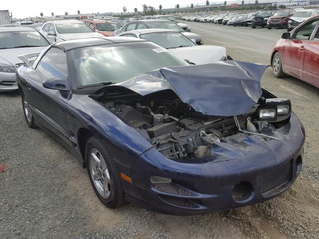 2G2FV22G8Y2116577 - 2000 PONTIAC FIREBIRD F BLUE photo 1