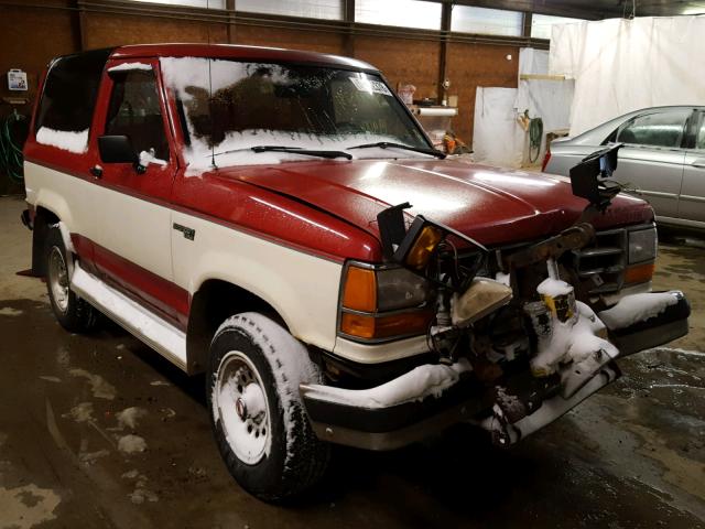 1FMCU14T3KUB37534 - 1989 FORD BRONCO II TWO TONE photo 1