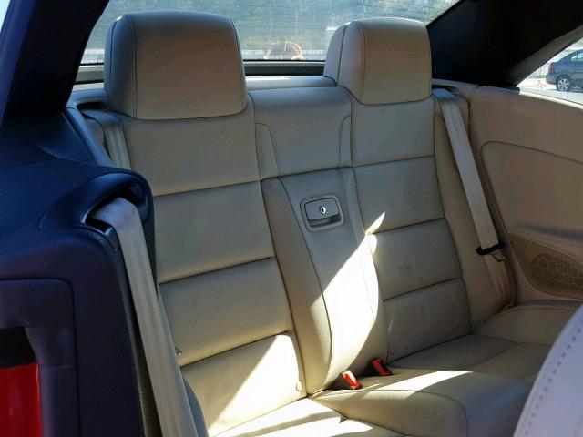 WVWFA71F09V020297 - 2009 VOLKSWAGEN EOS LUX 红色 照片 6