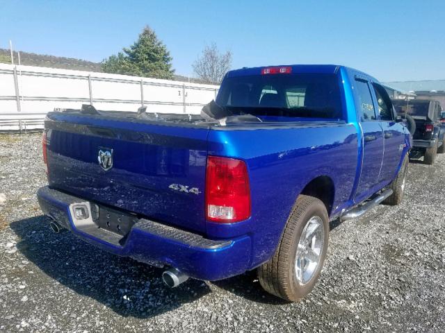 1C6RR7FT3HS575112 - 2017 RAM 1500 ST BLUE photo 4