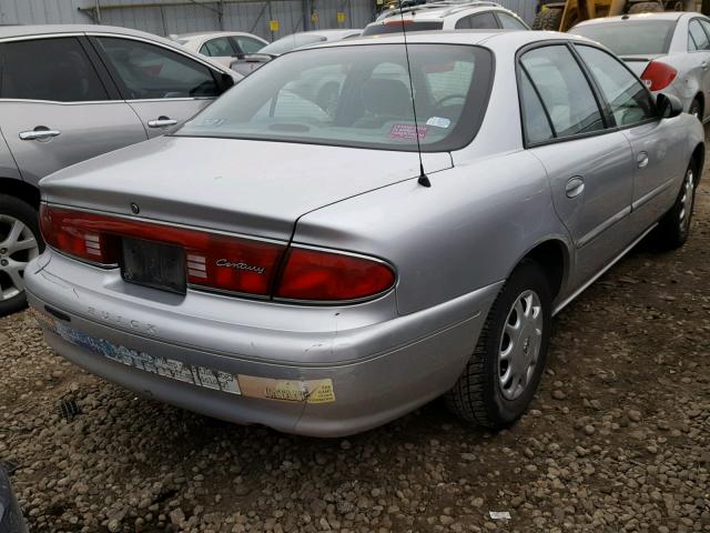 2G4WS52J631157141 - 2003 BUICK CENTURY CU SILVER photo 4