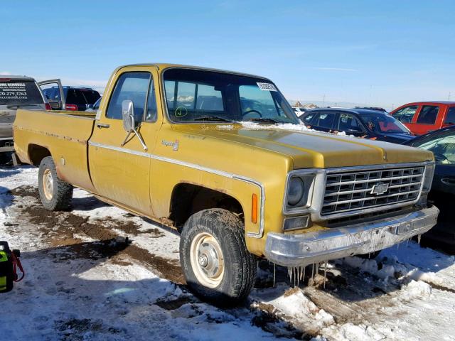 CKL146S109157 - 1976 CHEVROLET CHEYENNE BROWN photo 1