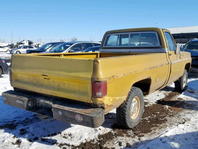 CKL146S109157 - 1976 CHEVROLET CHEYENNE BROWN photo 4