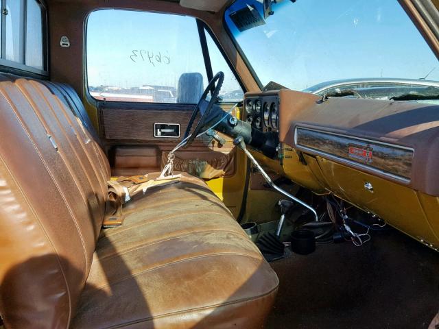 CKL146S109157 - 1976 CHEVROLET CHEYENNE BROWN photo 5