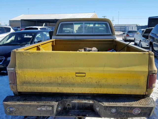 CKL146S109157 - 1976 CHEVROLET CHEYENNE BROWN photo 6