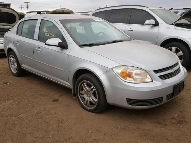 1G1AL55F067611502 - 2006 CHEVROLET COBALT LT SILVER photo 1