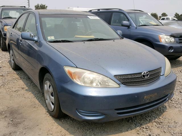 4T1BE32K140799419 - 2004 TOYOTA CAMRY LE/X BLUE photo 1