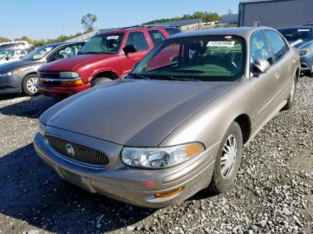 1G4HP54K524244712 - 2002 BUICK LESABRE CU BEIGE photo 2