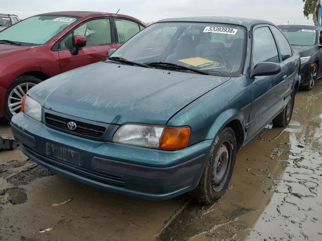 JT2AC52L6V0222865 - 1997 TOYOTA TERCEL CE GREEN photo 2