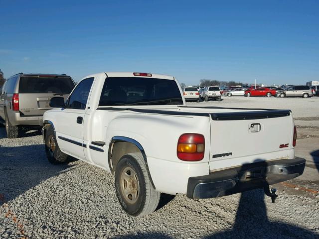 1GTEC14T8YZ269586 - 2000 GMC NEW SIERRA WHITE photo 3