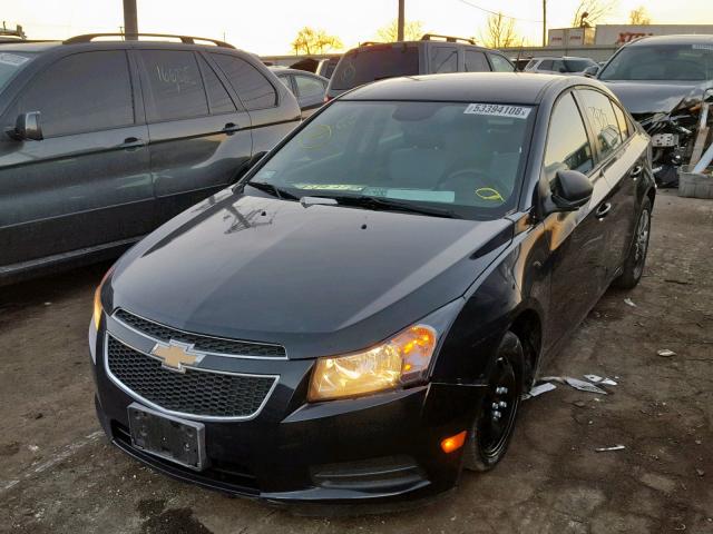 1G1PA5SH5D7314129 - 2013 CHEVROLET CRUZE LS BLACK photo 2