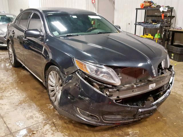 1LNHL9DK4DG605870 - 2013 LINCOLN MKS BLACK photo 1