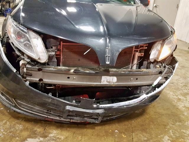 1LNHL9DK4DG605870 - 2013 LINCOLN MKS BLACK photo 9