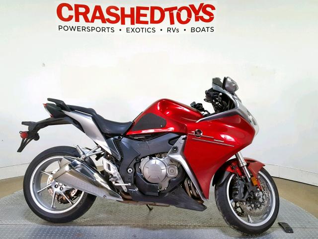 JH2SC6316AK000623 - 2010 HONDA VFR1200 F TWO TONE photo 1