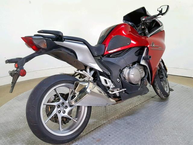 JH2SC6316AK000623 - 2010 HONDA VFR1200 F TWO TONE photo 8