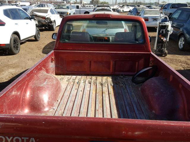 5TENL42N92Z074971 - 2002 TOYOTA TACOMA RED photo 6